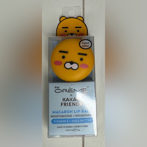 the Crème Shop x Kakao Friends Macaron Lip Balm Limited Edition Pink Lemonade - Picture 1 of 3